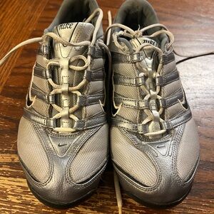 Nike Women's Silver Athletic Sneakers